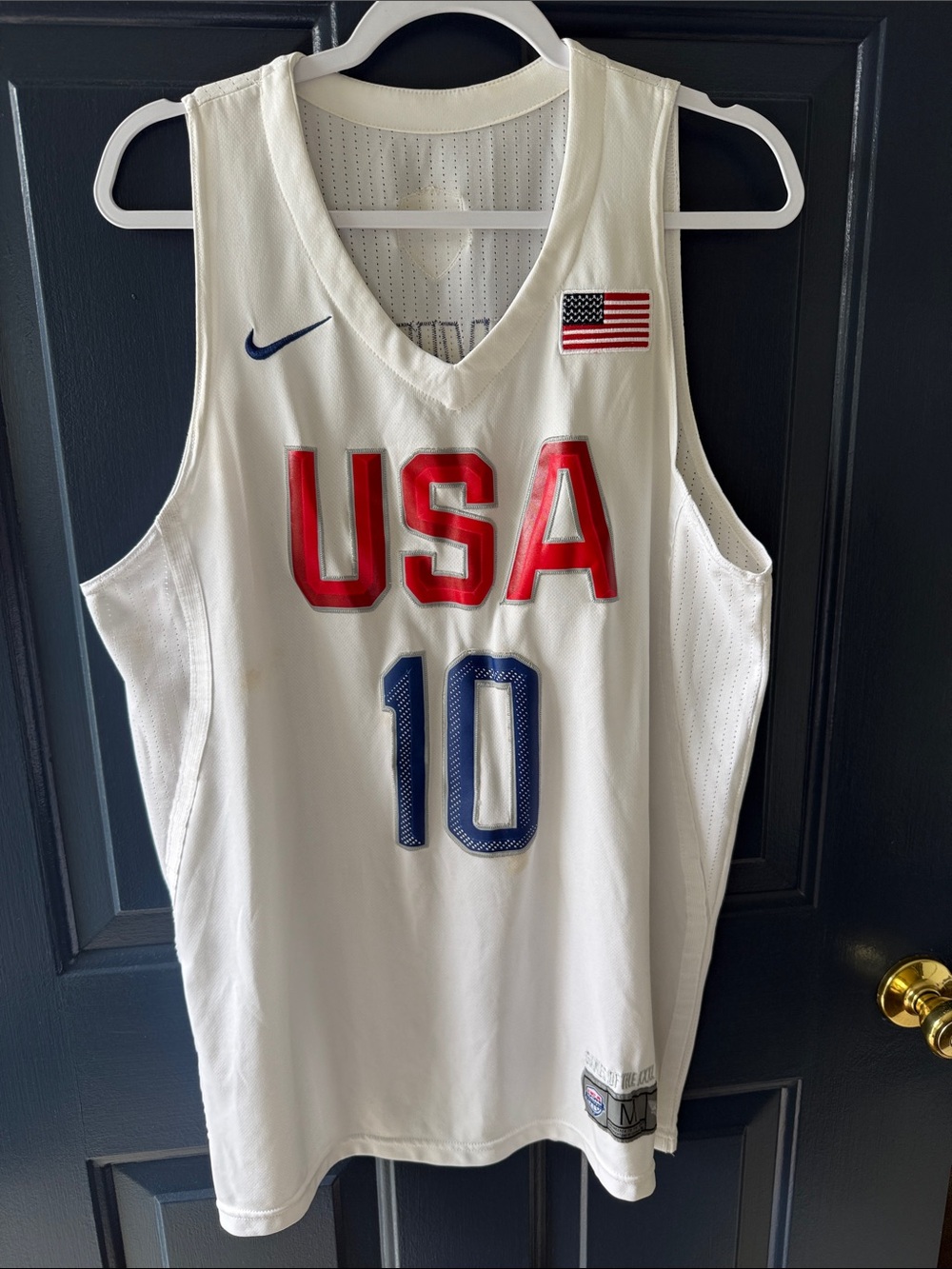 Nike USA Olympic Team Kyrie Irving #10 Basketball Jersey - 2016 Rio